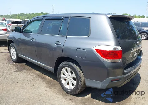 2011 Toyota Highlander Se из США, поврежденный, VIN 5TDZA3EH7BS008147
